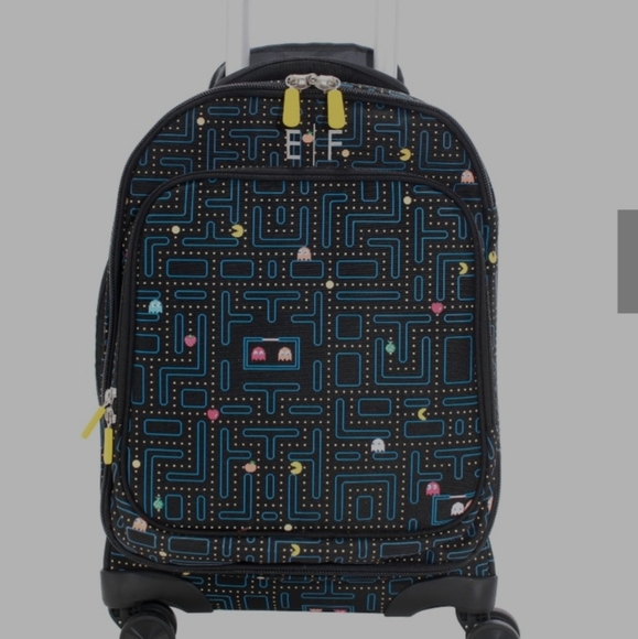 PAC-MAN Jet-set Reycycled Carry-on Luggage Suitcase - Picture 5 of 5